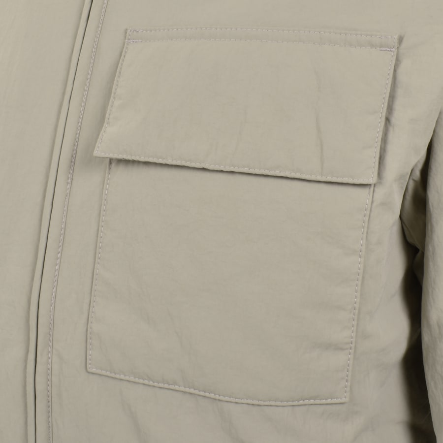 Barbour International Glenton Quilted Jacket Grey